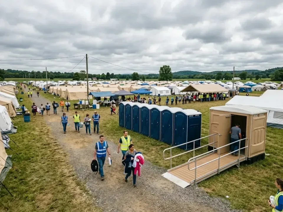 disaster-relief-camp-restrooms-010 — frequently asked questions, Dumpster & Portable Bathrooms Rental in Rugby, ND